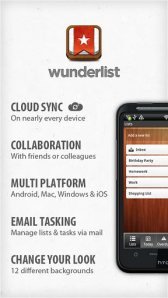 game pic for Wunderlist Task Manager